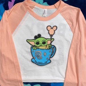 State of sunshine baby yoda tee